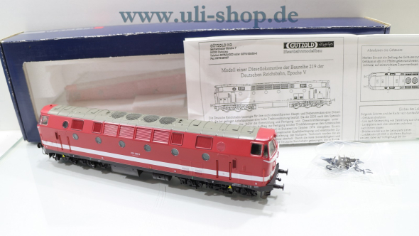 Gützold H0 33330 Diesellok Wechselstrom analog Galeriebild - zum Vergrößern bitte auf das Bild klicken