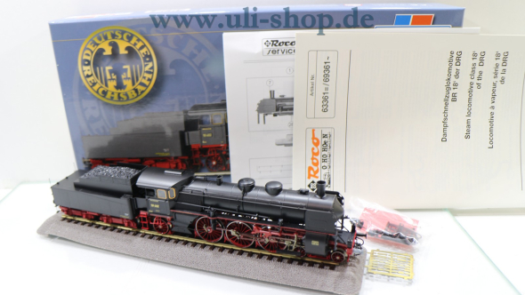 Roco H0 69361 Dampflok Wechselstrom digital Galeriebild - zum Vergrößern bitte auf das Bild klicken