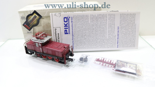 PIKO H0 51070 E-Lok Gleichstrom analog Galeriebild - zum Vergrößern bitte auf das Bild klicken