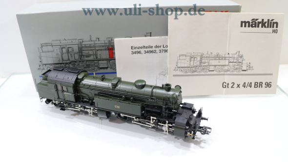 Märklin H0 37962 Dampflok Wechselstrom digital Galeriebild - zum Vergrößern bitte auf das Bild klicken