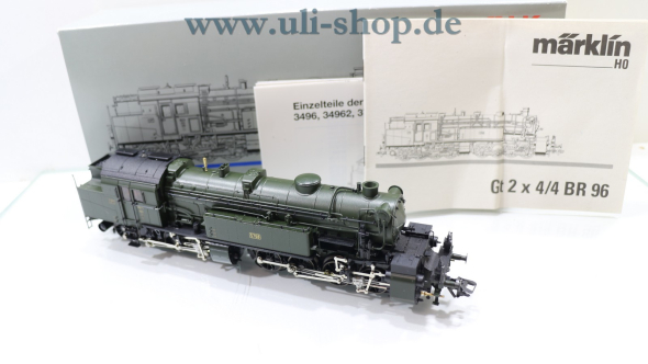 Märklin H0 37962 Dampflok Wechselstrom digital Galeriebild - zum Vergrößern bitte auf das Bild klicken