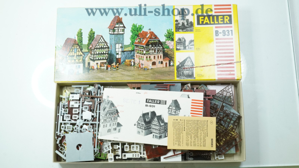Faller H0 B-931 Modellhaus Galeriebild - zum Vergrößern bitte auf das Bild klicken