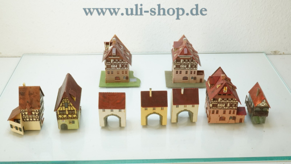Faller H0 Konvolut Galeriebild - zum Vergrößern bitte auf das Bild klicken