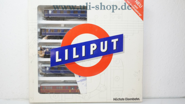 Liliput H0 844 Wagenpackung Gleichstrom Galeriebild - zum Vergrößern bitte auf das Bild klicken