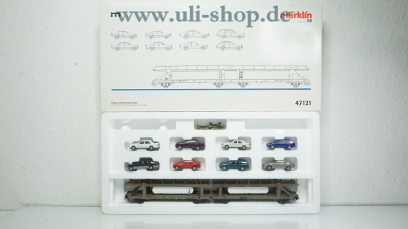 Märklin H0 47121 Wagenpackung Wechselstrom Galeriebild - zum Vergrößern bitte auf das Bild klicken