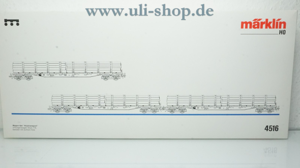 Märklin H0 4516 Wagenpackung Wechselstrom Galeriebild - zum Vergrößern bitte auf das Bild klicken