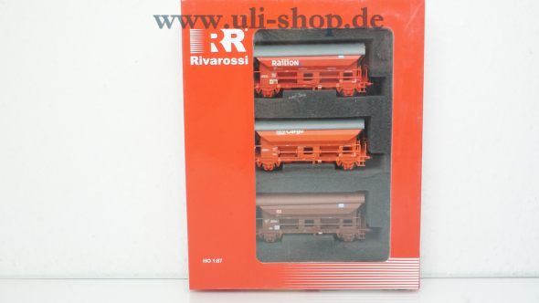 Rivarossi H0 HR6118 Wagenpackung Gleichstrom Galeriebild - zum Vergrößern bitte auf das Bild klicken