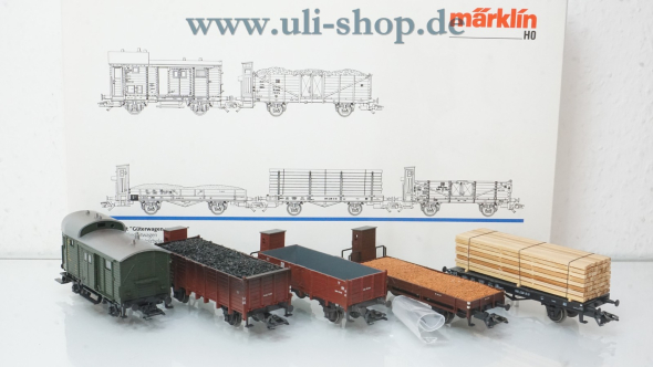 Märklin H0 47891 Wagenpackung Wechselstrom Galeriebild - zum Vergrößern bitte auf das Bild klicken