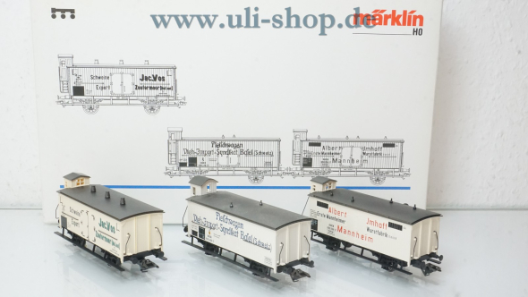 Märklin H0 48922 Wagenpackung Wechselstrom Galeriebild - zum Vergrößern bitte auf das Bild klicken