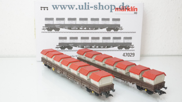 Märklin H0 47029 Wagenpackung Wechselstrom Galeriebild - zum Vergrößern bitte auf das Bild klicken