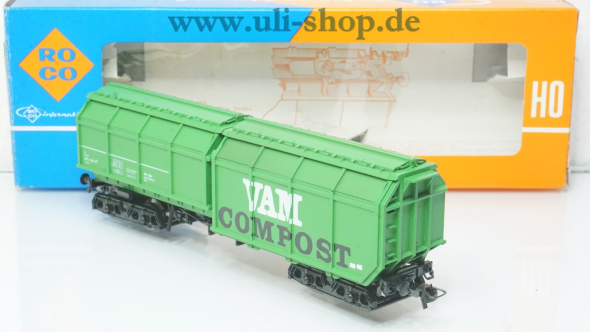 Roco H0 4368 Güterwagen Wechselstrom Galeriebild - zum Vergrößern bitte auf das Bild klicken