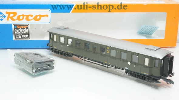Roco H0 44533 Personenwagen Wechselstrom Galeriebild - zum Vergrößern bitte auf das Bild klicken
