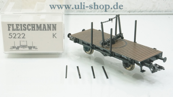 Fleischmann H0 5222 K Güterwagen Wechselstrom Galeriebild - zum Vergrößern bitte auf das Bild klicken