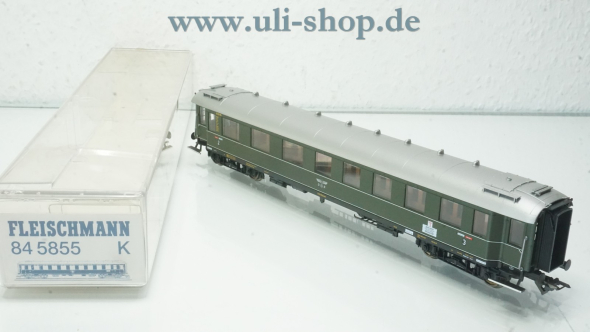 Fleischmann H0 84 5855 K Personenwagen Wechselstrom Galeriebild - zum Vergrößern bitte auf das Bild klicken