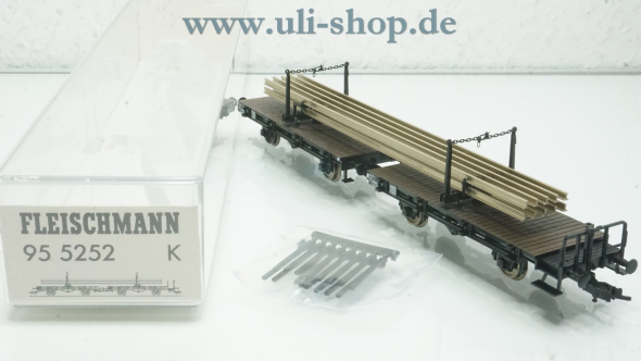 Fleischmann H0 95 5252 K Güterwagen Wechselstrom Galeriebild - zum Vergrößern bitte auf das Bild klicken