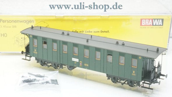 Brawa H0 2178 Personenwagen Gleichstrom Galeriebild - zum Vergrößern bitte auf das Bild klicken