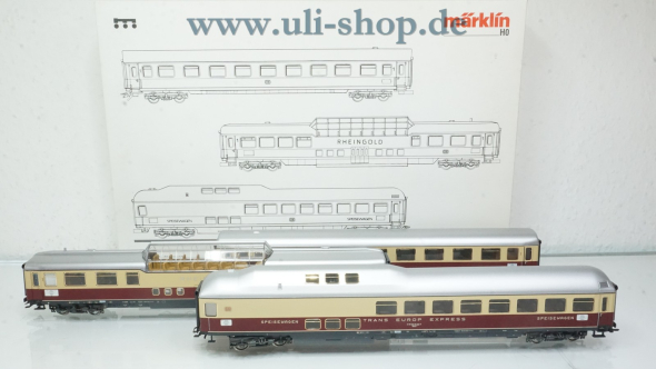 Märklin H0 42990 Wagenpackung Wechselstrom Galeriebild - zum Vergrößern bitte auf das Bild klicken