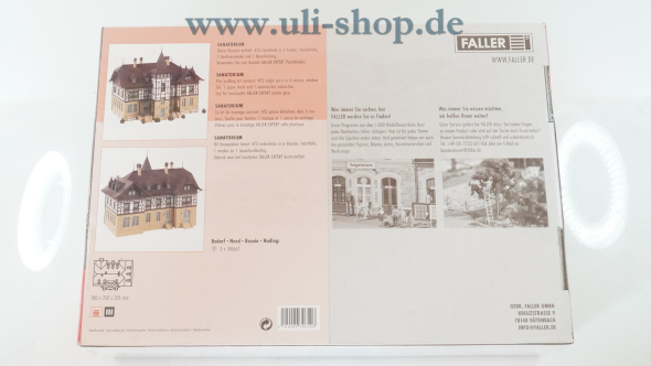 Faller H0 130652 Modellhaus Bild 2