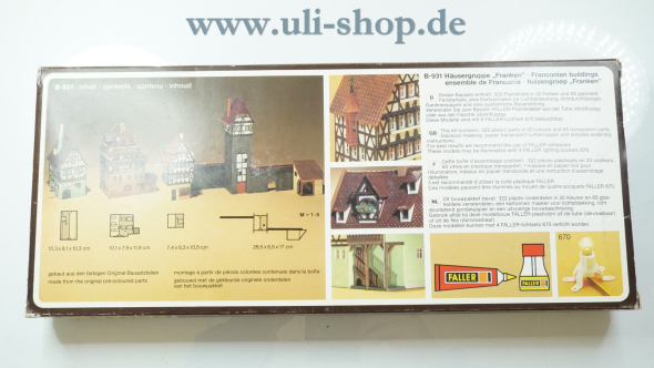 Faller H0 B-931 Modellhaus Bild 2