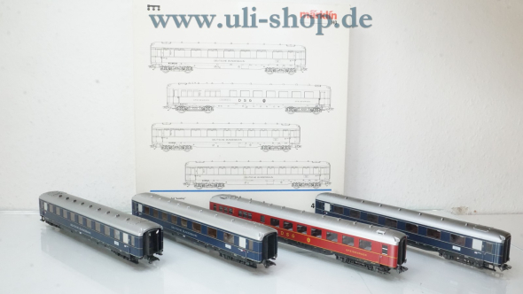 Märklin H0 43209 Wagenpackung Wechselstrom Galeriebild - zum Vergrößern bitte auf das Bild klicken