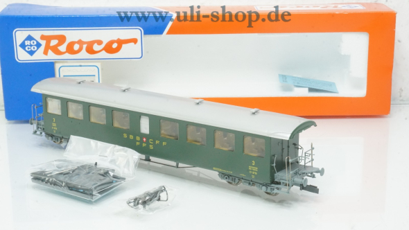 Roco H0 44729 Personenwagen Gleichstrom Galeriebild - zum Vergrößern bitte auf das Bild klicken