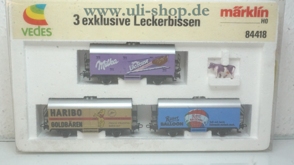 Märklin H0 84418 Wagenpackung Wechselstrom Galeriebild - zum Vergrößern bitte auf das Bild klicken