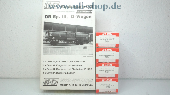 M+D/Klein Modellbahn H0 020 Wagenpackung Gleichstrom Bild 2