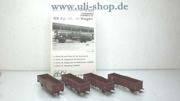 M+D/Klein Modellbahn H0 020 Wagenpackung Gleichstrom Bild 3