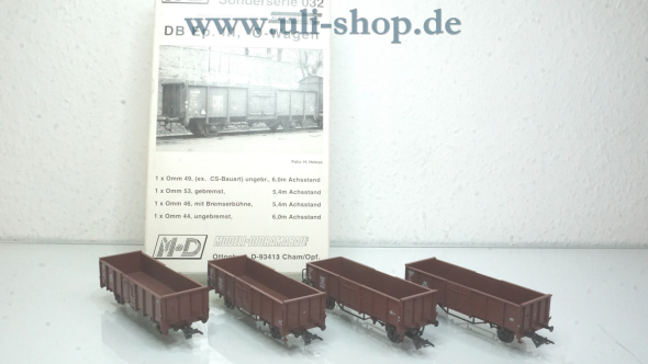 M+D/Klein Modellbahn H0 032 Wagenpackung Gleichstrom Bild 3