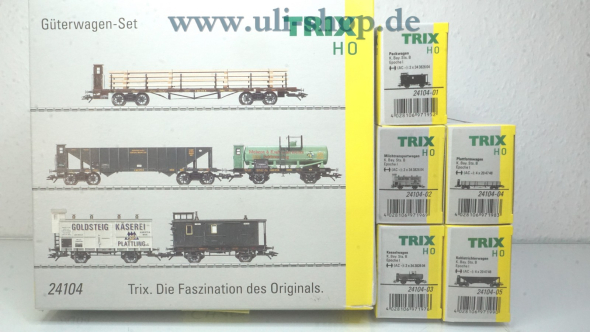 TRIX H0 24104 Wagenpackung Gleichstrom Galeriebild - zum Vergrößern bitte auf das Bild klicken