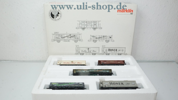 Märklin H0 84212 Wagenpackung Wechselstrom Galeriebild - zum Vergrößern bitte auf das Bild klicken