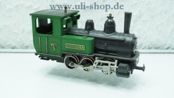 Liliput H0e 706 Dampflok Gleichstrom analog Galeriebild - zum Vergrößern bitte auf das Bild klicken