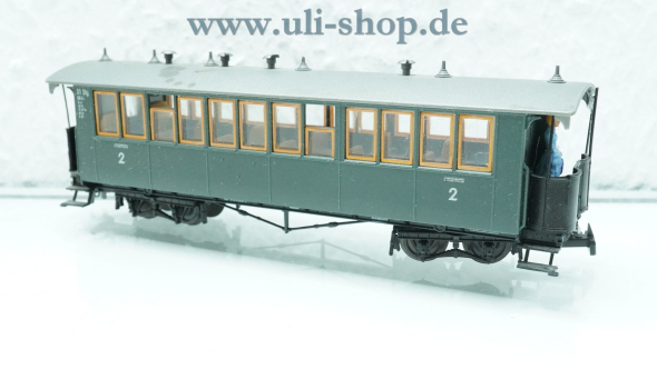 Bemo H0e 3011 Personenwagen Gleichstrom Galeriebild - zum Vergrößern bitte auf das Bild klicken