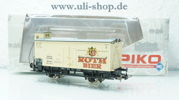 PIKO H0 54891 Güterwagen Gleichstrom Galeriebild - zum Vergrößern bitte auf das Bild klicken
