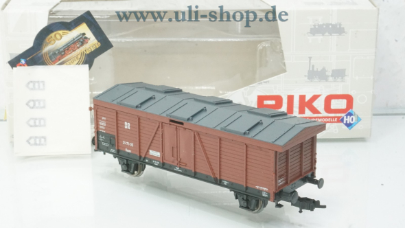 PIKO H0 54100 Güterwagen Gleichstrom Galeriebild - zum Vergrößern bitte auf das Bild klicken