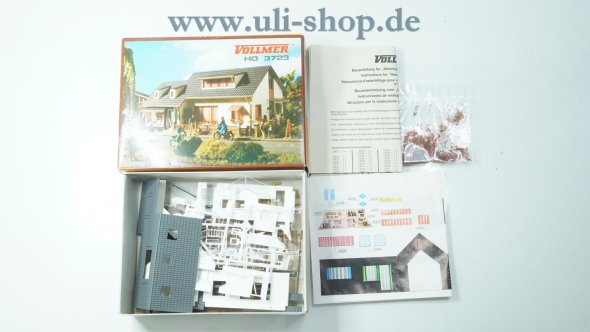 Vollmer H0 3723 Modellhaus Galeriebild - zum Vergrößern bitte auf das Bild klicken