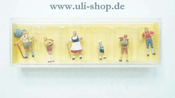 Preiser H0 280 Figuren Galeriebild - zum Vergrößern bitte auf das Bild klicken