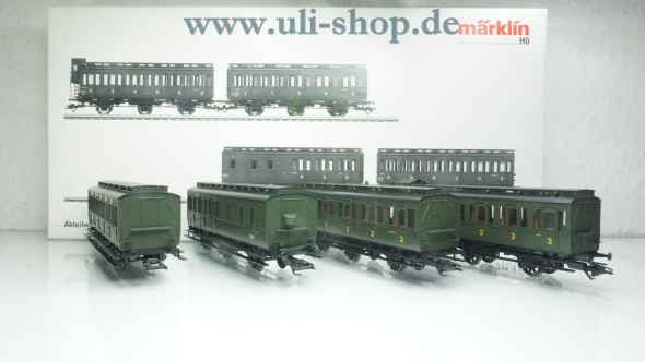 Märklin H0 42040 Wagenpackung Wechselstrom Galeriebild - zum Vergrößern bitte auf das Bild klicken