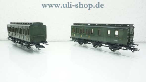 Märklin H0 42040 Wagenpackung Abteilwagen der SNCF wenig bespielt/gebraucht Wechselstrom OVP