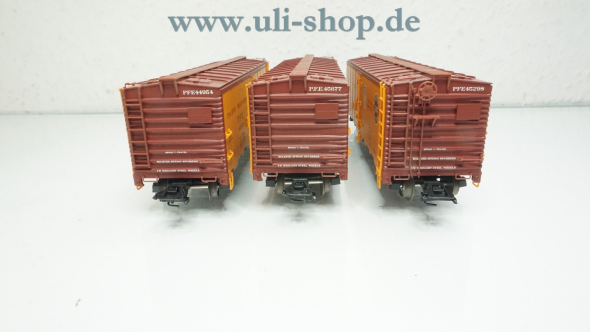 Märklin H0 45680 Wagenpackung Reefer Set Pacific Fruit Express wenig bespielt/gebraucht Wechselstrom OVP