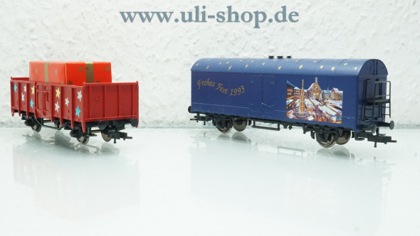 Fleischmann H0 93 5801 Wagenpackung Nürnberger Christkindlesmarkt wenig bespielt/gebraucht Gleichstrom OVP