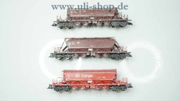 PIKO H0 58027 Wagenpackung Kaliwagenset 3-teilig gealtert der DB AG neuwertig Gleichstrom OVP