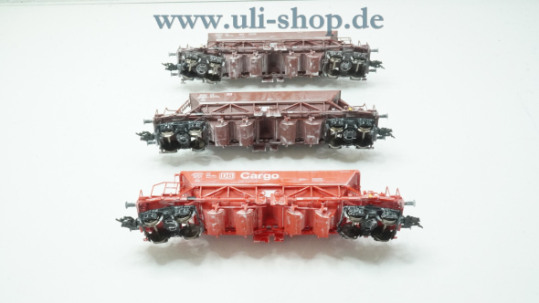 PIKO H0 58027 Wagenpackung Kaliwagenset 3-teilig gealtert der DB AG neuwertig Gleichstrom OVP