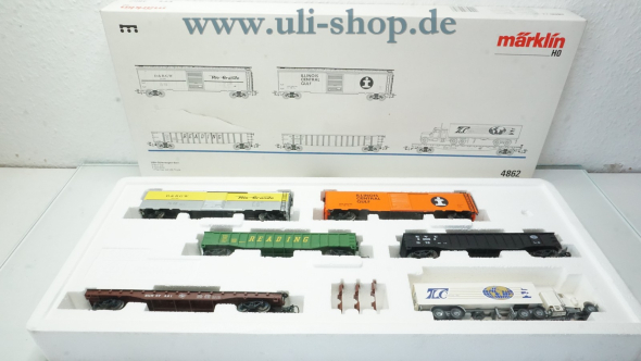 Märklin H0 4862 Wagenpackung Wechselstrom Galeriebild - zum Vergrößern bitte auf das Bild klicken