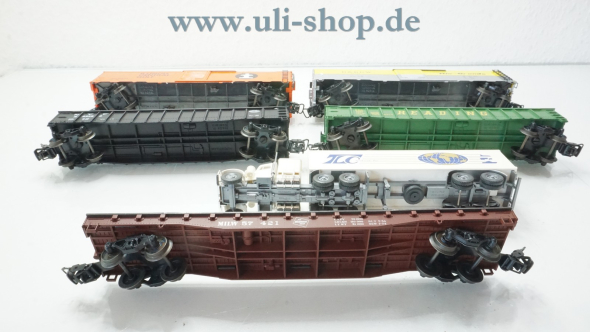 Märklin H0 4862 Wagenpackung USA-Güterwagen-Set I wenig bespielt/gebraucht Wechselstrom OVP