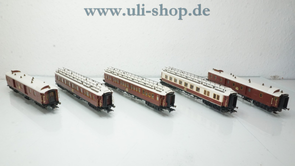 Märklin H0 42754 Wagenpackung Internationaler Luxus-Zug um 1910 wenig bespielt/gebraucht Wechselstrom OVP