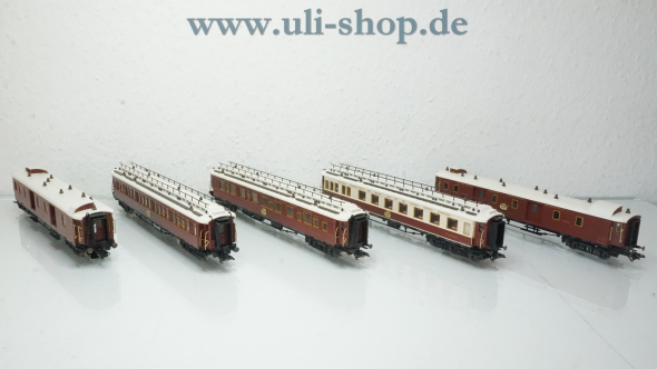 Märklin H0 42754 Wagenpackung Internationaler Luxus-Zug um 1910 wenig bespielt/gebraucht Wechselstrom OVP