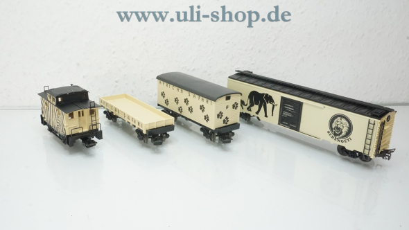 Märklin H0 84773 Wagenpackung African Safari idee+spiel exclusiv wenig bespielt/gebraucht Wechselstrom OVP