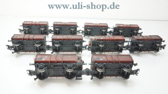 Märklin H0 46030 Wagenpackung Kohlewagen-Zug der frühen 50er Jahre wenig bespielt/gebraucht Wechselstrom OVP