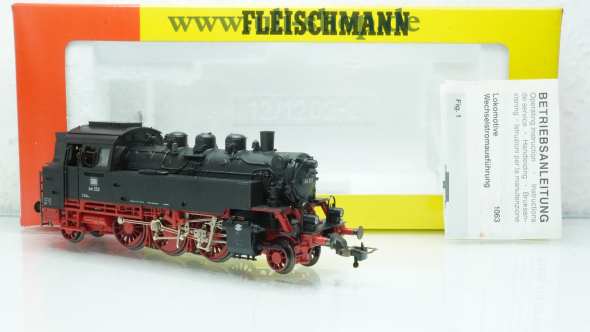 Fleischmann H0 1063 Dampflok Wechselstrom analog Galeriebild - zum Vergrößern bitte auf das Bild klicken